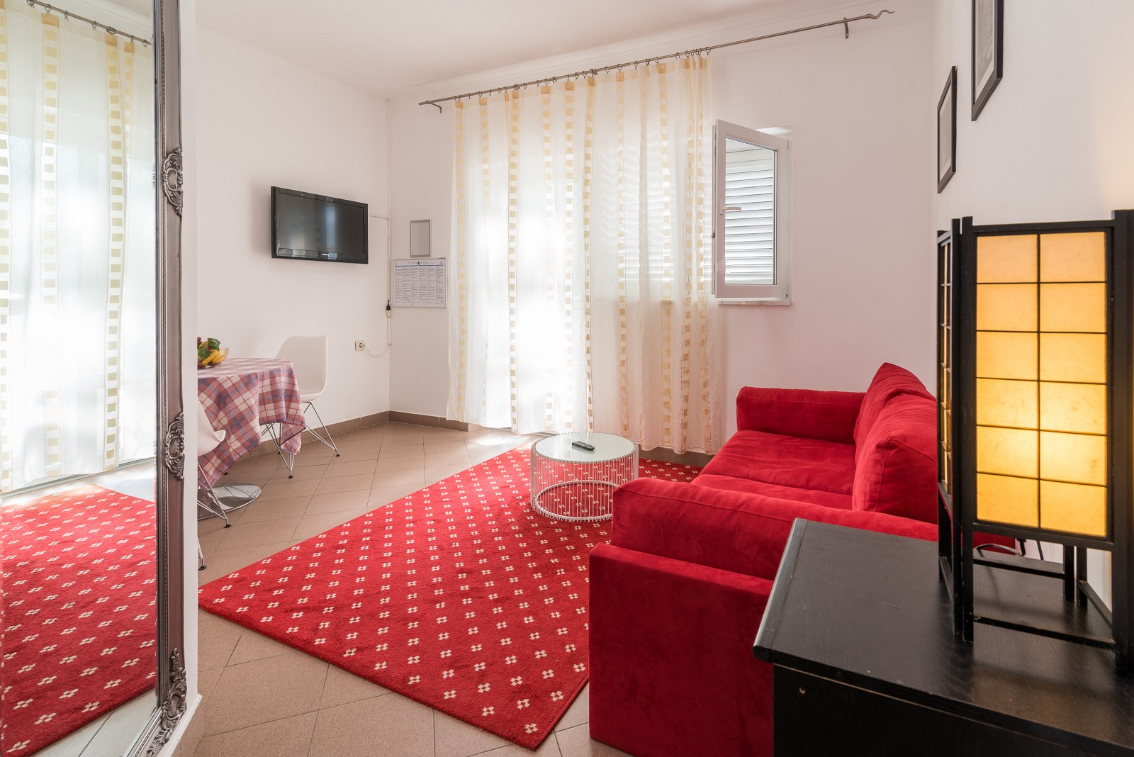 Apartman s 1 spavaćom sobom s dvorištem